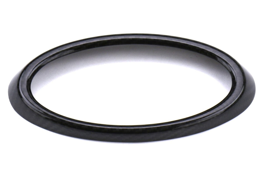 OLM LE Dry Carbon Fiber Front Emblem Frame Overlay 2018-2021 WRX / STI - OLMA.70066.3 - Subimods.com