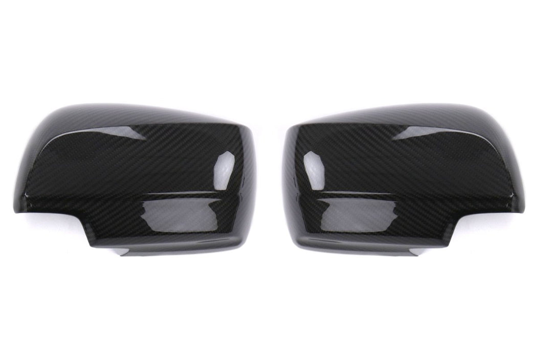 OLM LE Dry Carbon Fiber Full Mirror Covers No Turn Signal Hole 2015-2018 WRX - OLM15VAMRNT - Subimods.com
