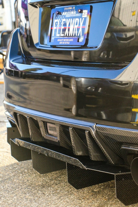 OLM LE Dry Carbon Fiber Rear Diffuser 2015-2021 WRX / STI - OLMA.70064.1 - Subimods.com