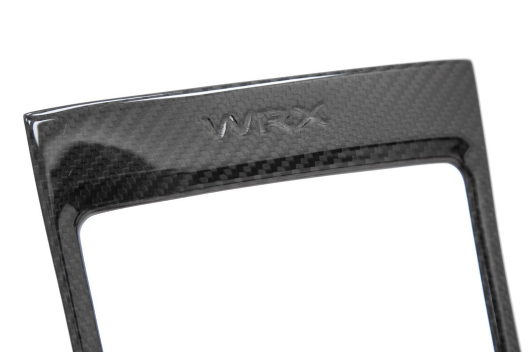 OLM LE Dry Carbon Fiber Shifter Trim Cover 2015-2021 WRX w/ Manual Transmission - OLMA.70017.1 - Subimods.com