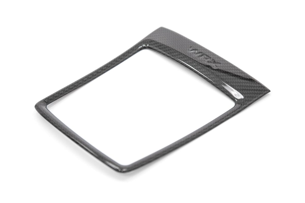 OLM LE Dry Carbon Fiber Shifter Trim Cover 2015-2021 WRX w/ Manual Transmission - OLMA.70017.1 - Subimods.com