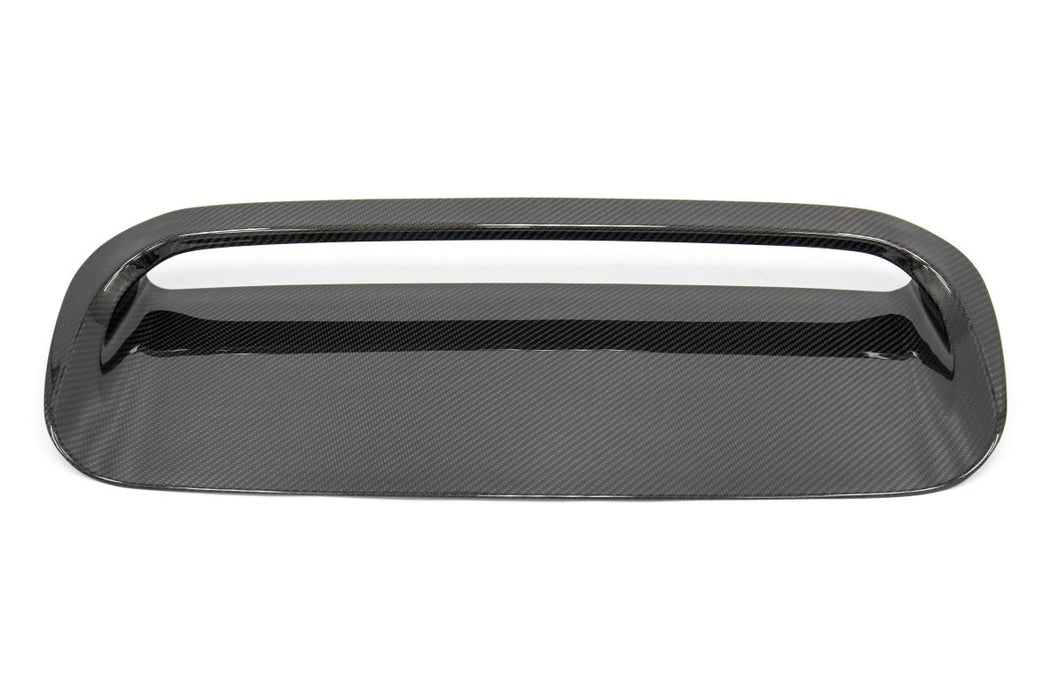 OLM LE Dry Carbon Hood Scoop Cover 2015-2021 WRX / STI - OLMAXIS-15HDSCP - Subimods.com
