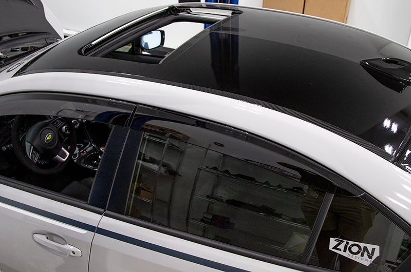 OLM LE Dry Carbon Rain Channel Guard Trim 2015-2021 WRX / STI - OLMA.70109.1 - Subimods.com