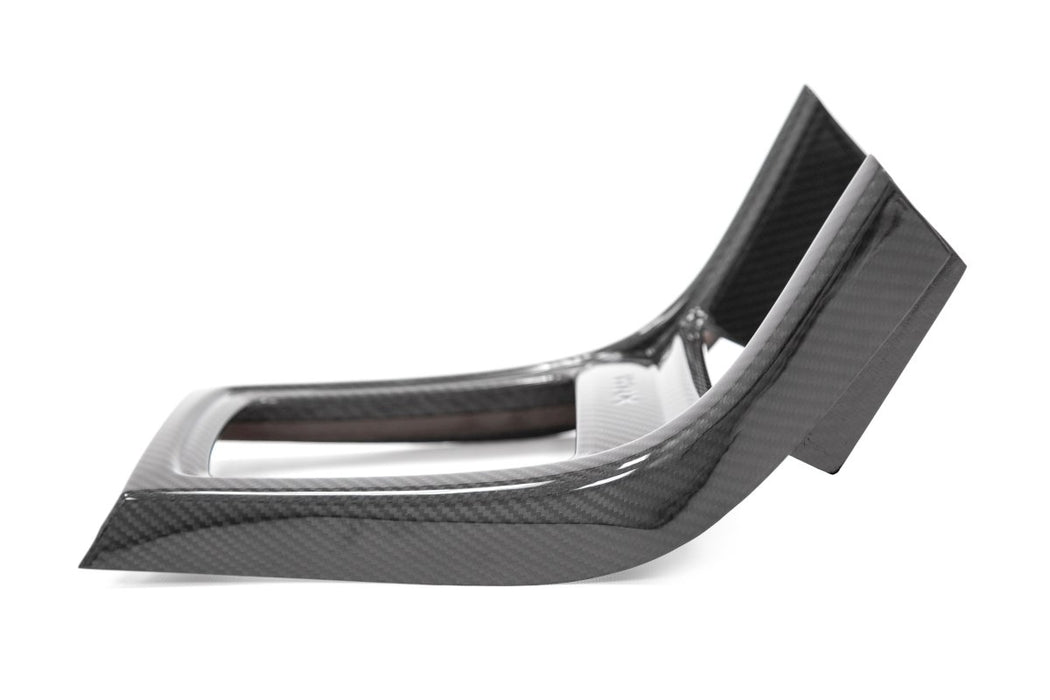 OLM LE Dry Carbon Shifter Console Cover 2015-2021 WRX w/ Manual Transmission - OLMA.70017.2 - Subimods.com