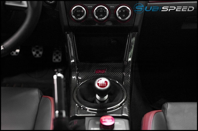 OLM LE Dry Carbon Shifter Cover 2015-2017 STI - OLMAXIS-STISHFTCVR - Subimods.com