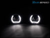 OLM LED Corona Ring DRL Fog Light Housings 2015-2021 WRX / STI / 2013-2016 BRZ / FRS / 2014-2018 Forester - OLMSUBCORONA - Subimods.com
