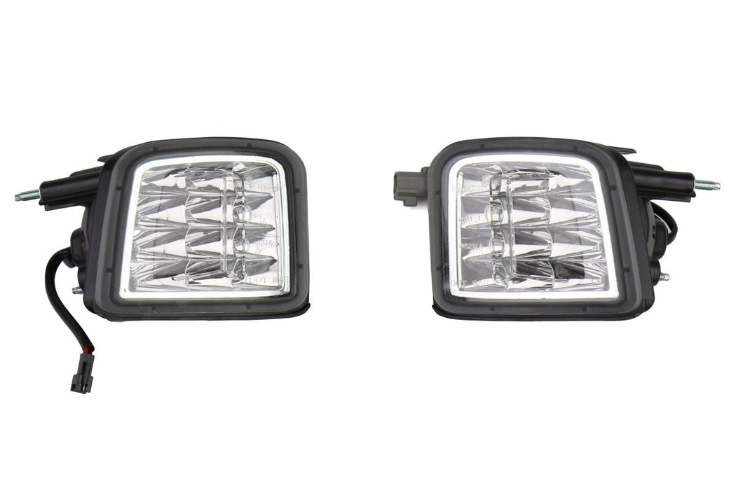 OLM LED Front Turn Signal Housings Clear Lens, Chrome Reflector 2015-2017 WRX / STI - OLM-15WRX-TS-CH - Subimods.com