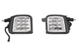 OLM LED Front Turn Signal Housings Clear Lens, Chrome Reflector 2015-2017 WRX / STI - OLM-15WRX-TS-CH - Subimods.com