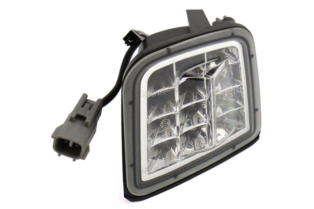 OLM LED Front Turn Signal Housings Clear Lens, Chrome Reflector 2015-2017 WRX / STI - OLM-15WRX-TS-CH - Subimods.com
