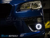 OLM LED Halo DRL Fog Light Housings 2013-2021 BRZ / FRS / GT86 / 2014-2025 Forester / 2015-2021 WRX / STI - OLMSUBHALO - Subimods.com
