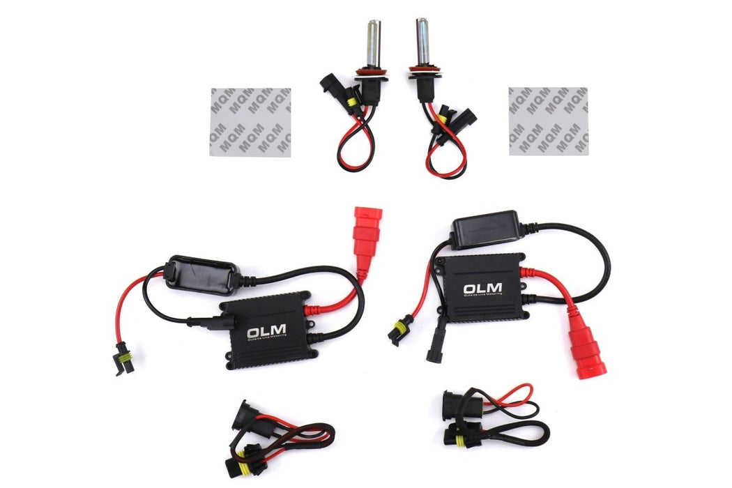 OLM Low Beam 35W HID Kit 5000K - OLMHIDH11-5000K - Subimods.com