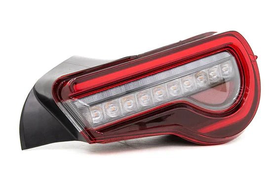 OLM OE Plus Linear Style Sequential Tail Lights Clear Lens 2013-2021 BRZ / FRS / GT86 - OLMA.70206.1-OE - Subimods.com