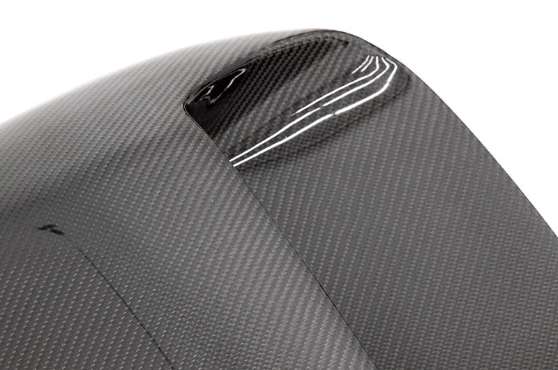 OLM Oversized Carbon Fiber Hood Scoop 2015-2021 WRX / STI - OLMA.70142.1 - Subimods.com