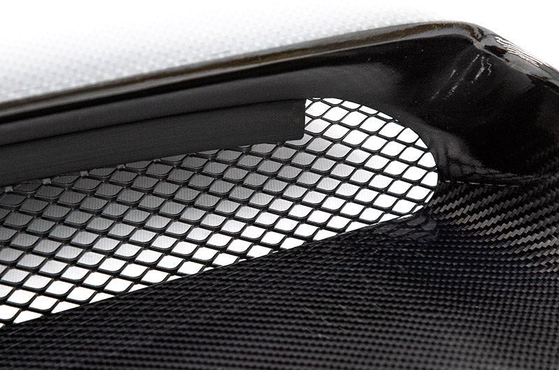 OLM Oversized Carbon Fiber Hood Scoop 2015-2021 WRX / STI - OLMA.70142.1 - Subimods.com