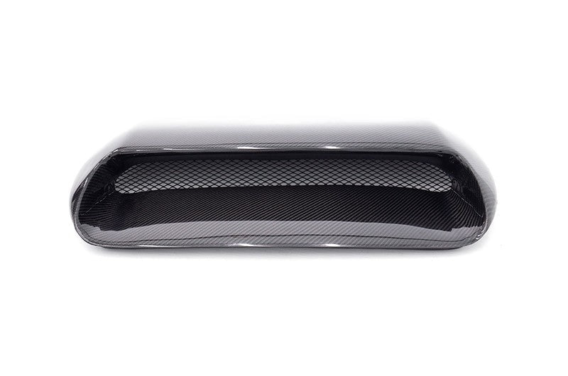 OLM Oversized Carbon Fiber Hood Scoop 2015-2021 WRX / STI - OLMA.70142.1 - Subimods.com