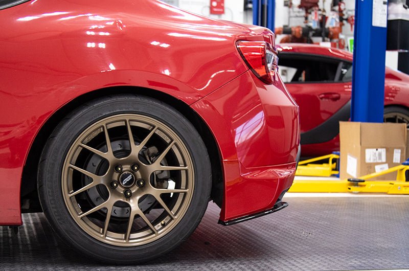 OLM Paint Matched Gloss Black Rear Bumper Lip Firestorm 2013-2021 BRZ / FRS / GT86 - OLMA.70190.1-C7P - Subimods.com