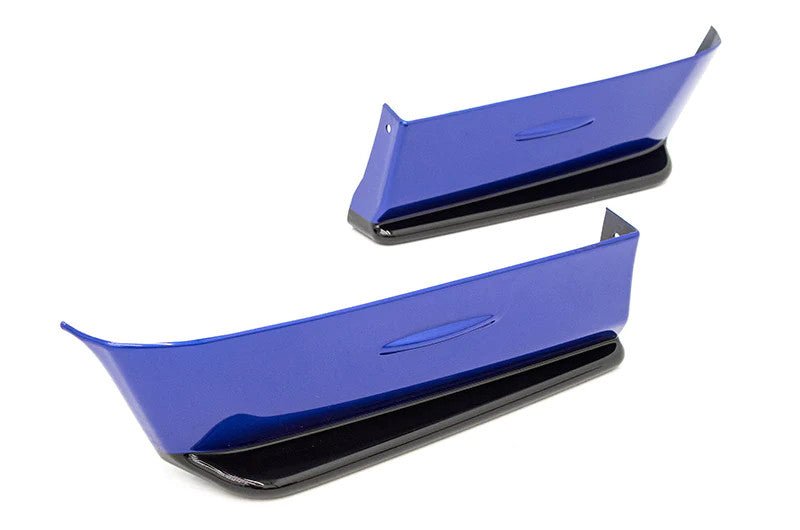 OLM Paint Matched Rear Bumper Lip Gloss Black World Rally Blue 2015-2021 WRX / STI - OLMA.70191.1-K7X - Subimods.com