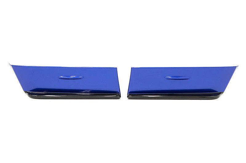 OLM Paint Matched Rear Bumper Lip Gloss Black World Rally Blue 2015-2021 WRX / STI - OLMA.70191.1-K7X - Subimods.com