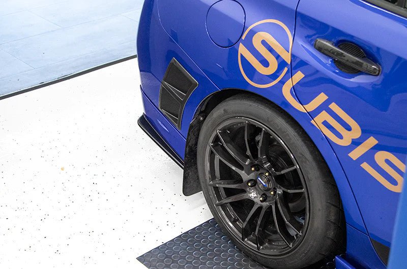 OLM Paint Matched Rear Bumper Lip Gloss Black World Rally Blue 2015-2021 WRX / STI - OLMA.70191.1-K7X - Subimods.com
