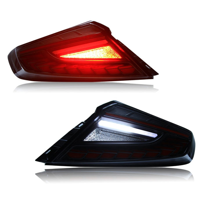OLM Phantom-Spec LED Taillights Clear Lens, Red Optic 2022-2025 WRX - OLME.47005.1-CR - Subimods.com