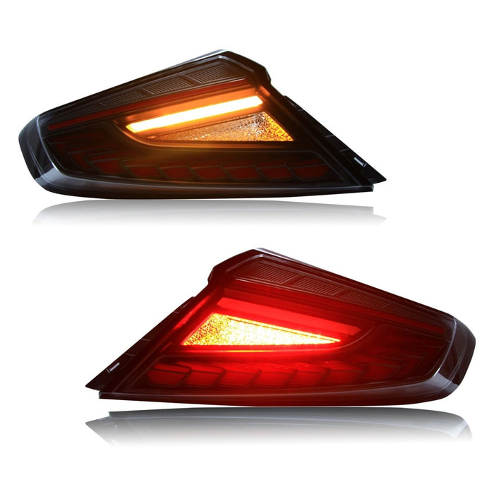 OLM Phantom-Spec LED Taillights Clear Lens, Red Optic 2022-2025 WRX - OLME.47005.1-CR - Subimods.com