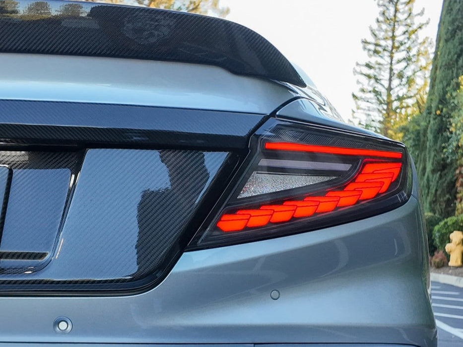 OLM Phantom-Spec LED Taillights Clear Lens, Red Optic 2022-2025 WRX - OLME.47005.1-CR - Subimods.com