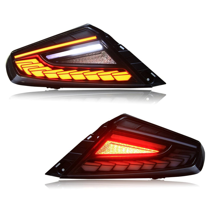 OLM Phantom-Spec LED Taillights Clear Lens, White Optic 2022-2025 WRX - OLME.47005.1-CW - Subimods.com