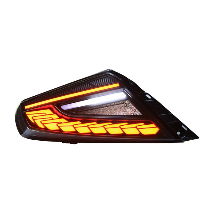 OLM Phantom-Spec LED Taillights Clear Lens, White Optic 2022-2025 WRX - OLME.47005.1-CW - Subimods.com