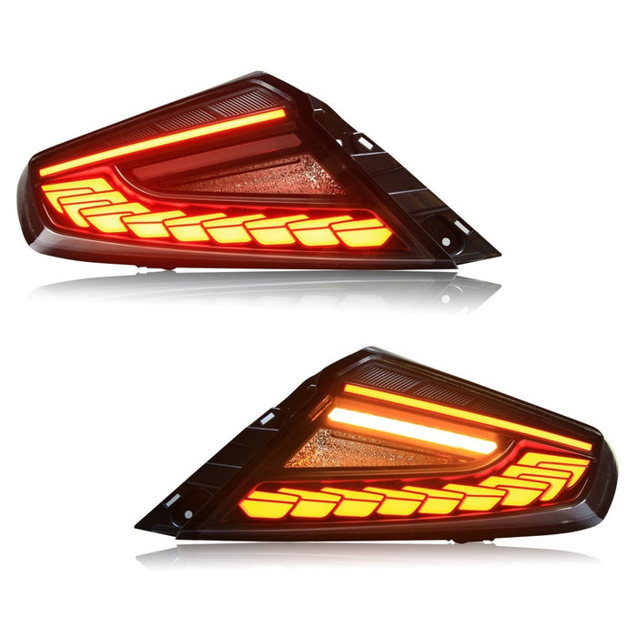OLM Phantom-Spec LED Taillights Clear Lens, White Optic 2022-2025 WRX - OLME.47005.1-CW - Subimods.com