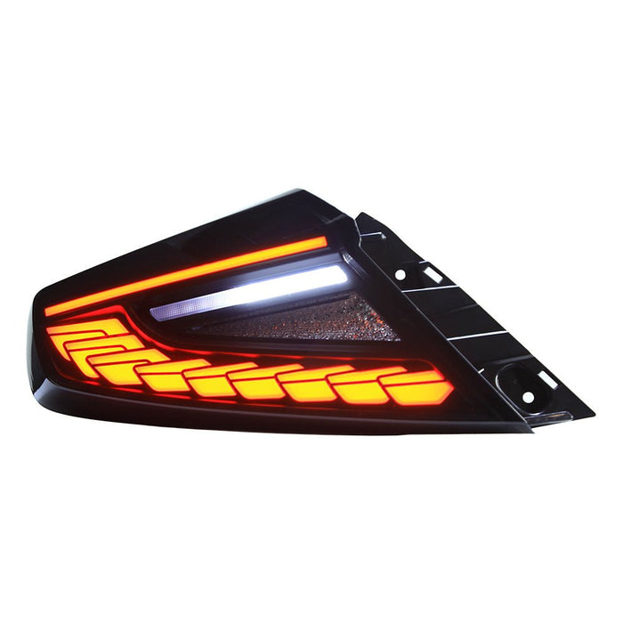 OLM Phantom-Spec LED Taillights Smoke Lens, White Optic 2022-2025 WRX - OLME.47005.1-SW - Subimods.com