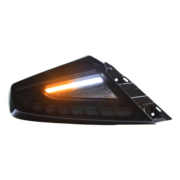 OLM Phantom-Spec LED Taillights Smoke Lens, White Optic 2022-2025 WRX - OLME.47005.1-SW - Subimods.com