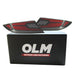 OLM Raiden LED Taillights Clear Lens, Red Bar 2022-2025 BRZ / GR86 - OLME.49016.1-CR - Subimods.com
