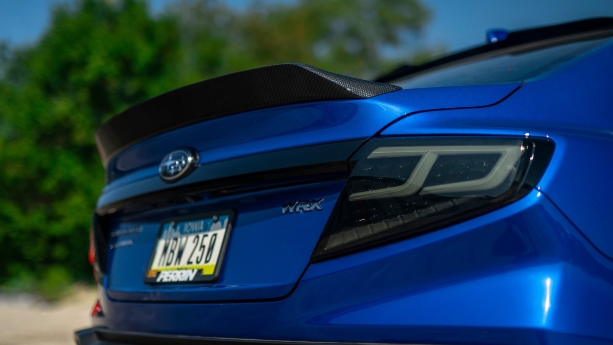 OLM RD3 Style Carbon Fiber Duckbill Spoiler 2022-2025 WRX - OLMB.47021.1 - Subimods.com