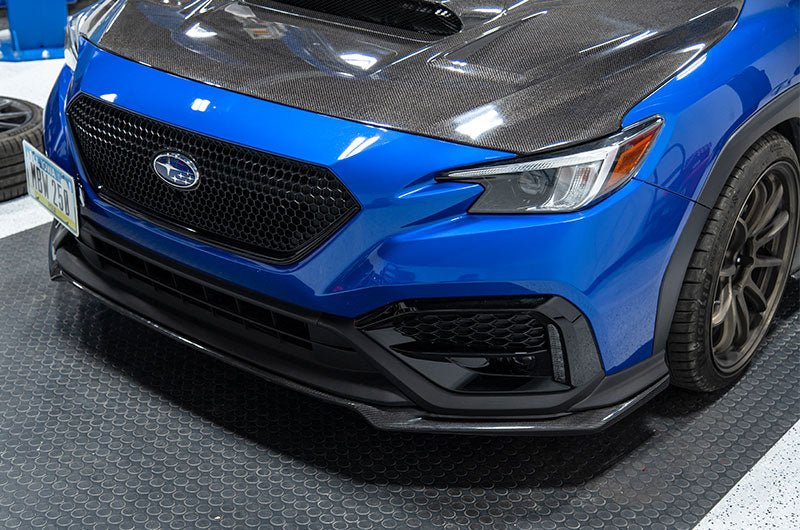 OLM S Style Carbon Fiber Front Lip 2022-2025 WRX - OLMB.47009.1 - Subimods.com