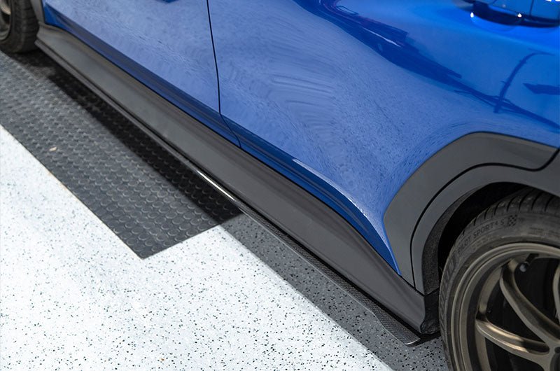 OLM S Style Carbon Fiber Side Skirts 2022-2025 WRX - OLMB.47010.1 - Subimods.com