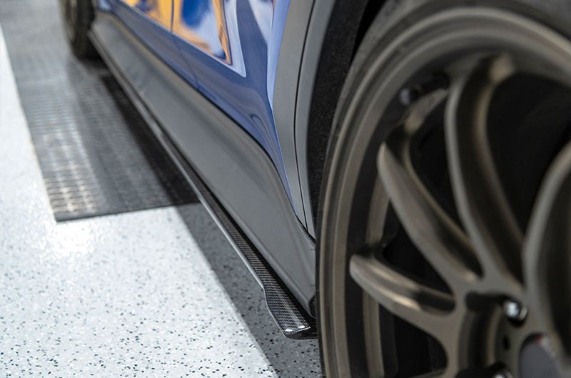 OLM S Style Carbon Fiber Side Skirts 2022-2025 WRX - OLMB.47010.1 - Subimods.com