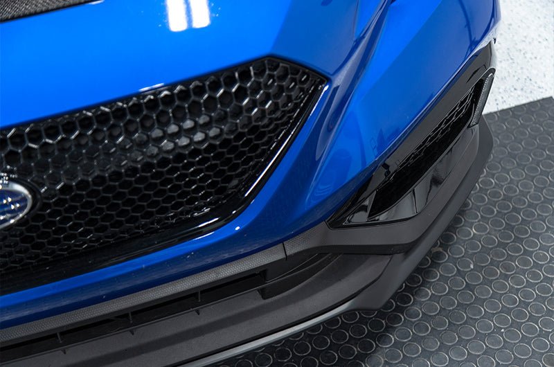 OLM S Style Matte Black Front Lip 2022-2025 WRX - OLMB.47006.1 - Subimods.com