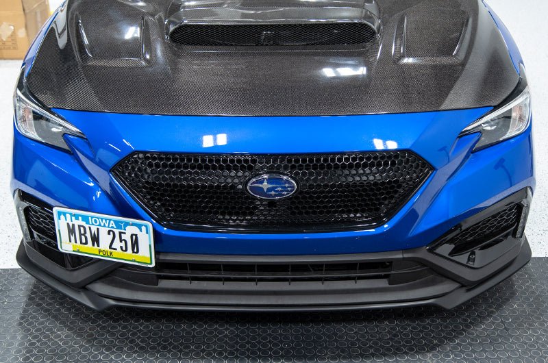 OLM S Style Matte Black Front Lip 2022-2025 WRX - OLMB.47006.1 - Subimods.com