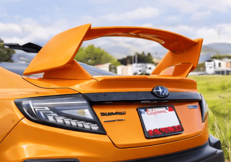OLM S Style Paint Matched Spoiler 2022-2026 WRX - OLMB.47026.1-D4S - Subimods.com