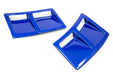 OLM S207 Style Paint Matched Rear Bumper Vent Inserts World Rally Blue 2015-2021 WRX / STI - OLMOLMS207RVNT-K7X - Subimods.com