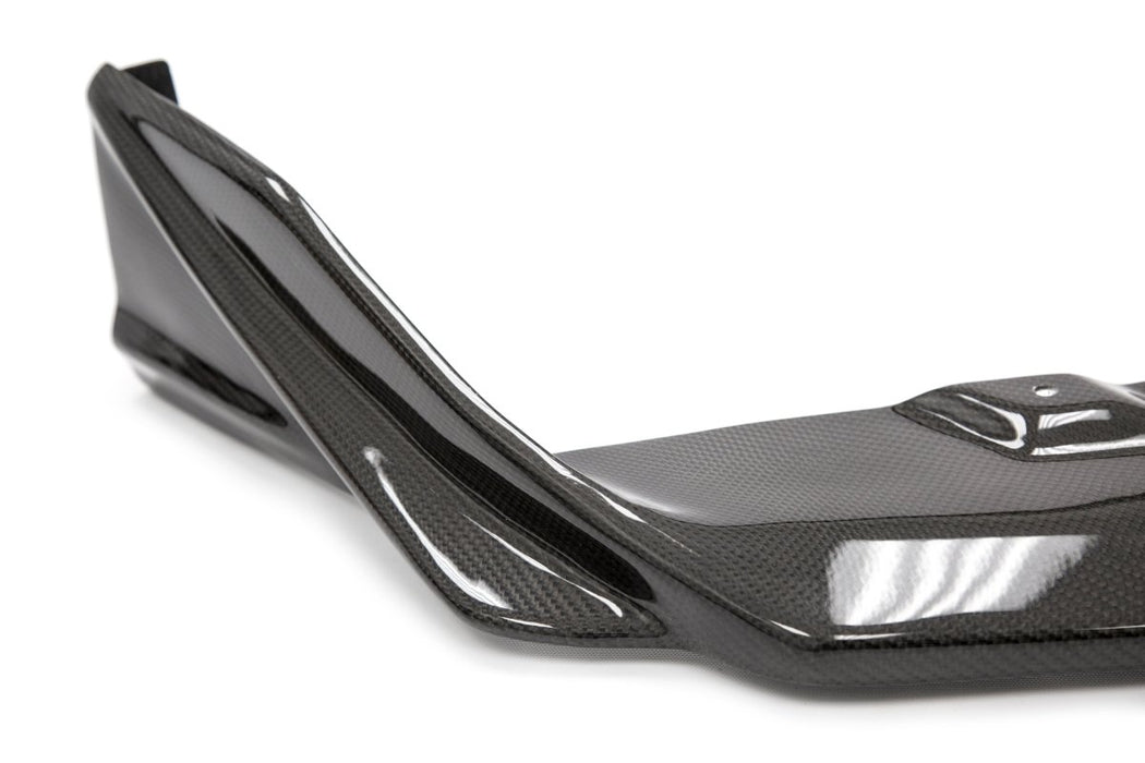 OLM S208 Style Carbon Fiber Front Bumper Lip 2015-2021 WRX / STI - OLMA.70030.1 - Subimods.com
