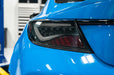 OLM Scythe Style LED Taillights Smoke Lens, Black Base, White Bar 2022-2025 BRZ / GR86 - OLME.49003.3 - Subimods.com
