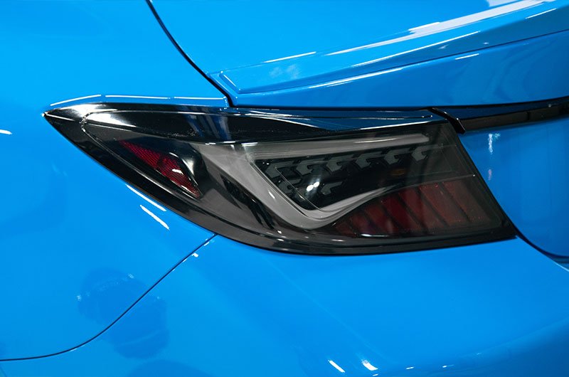 OLM Scythe Style LED Taillights Smoke Lens, Black Base, White Bar 2022-2025 BRZ / GR86 - OLME.49003.3 - Subimods.com