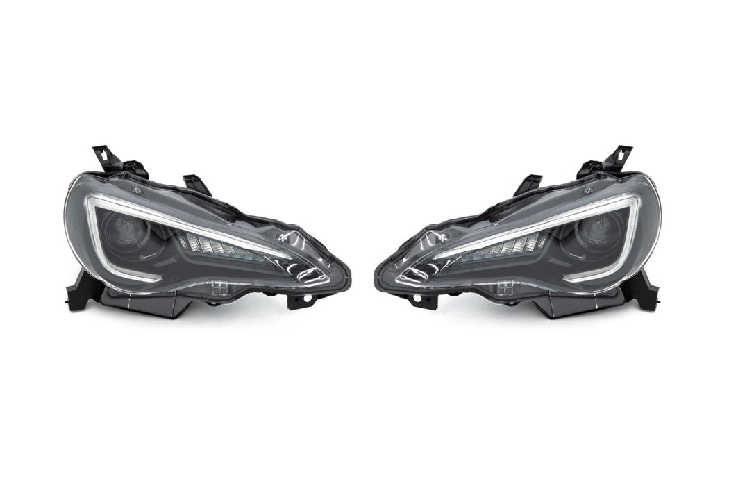 OLM Sequential Style Headlights 6000K HID/ D2H Bulbs 2013-2021 BRZ / FRS / GT86 - OLMA.70060.1 - Subimods.com