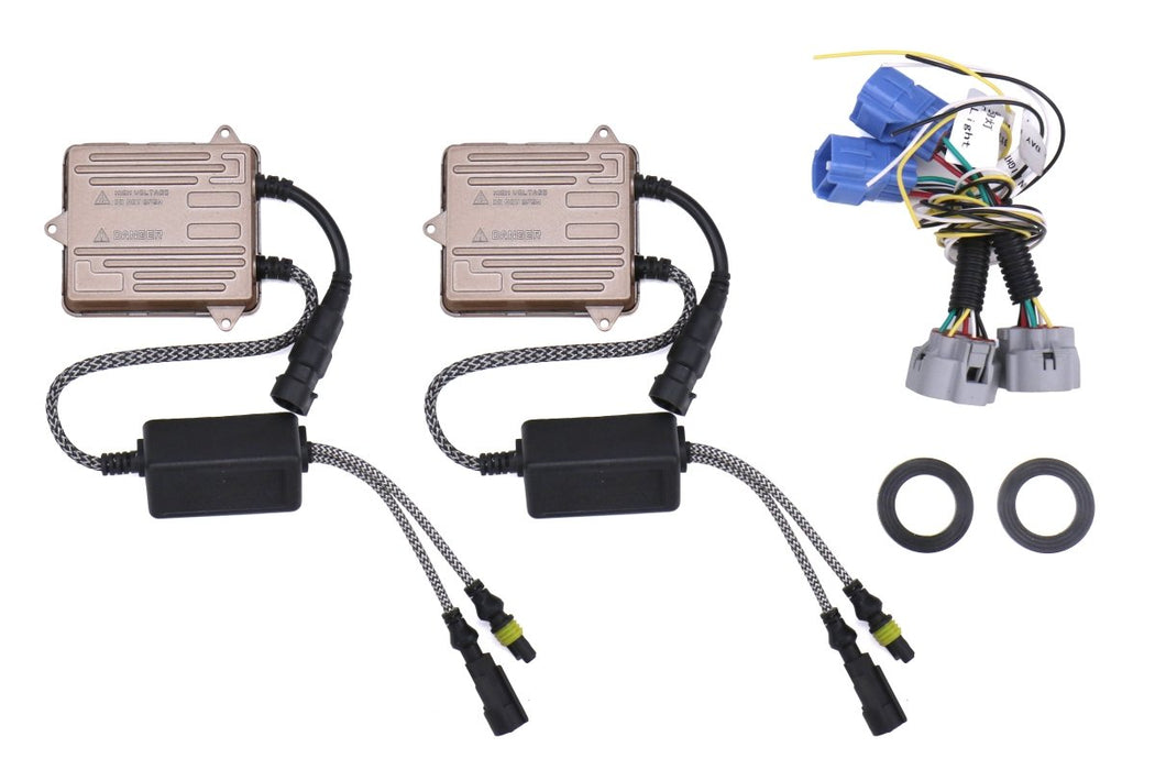 OLM Sequential Style Headlights 6000K HID/ D2H Bulbs 2013-2021 BRZ / FRS / GT86 - OLMA.70060.1 - Subimods.com