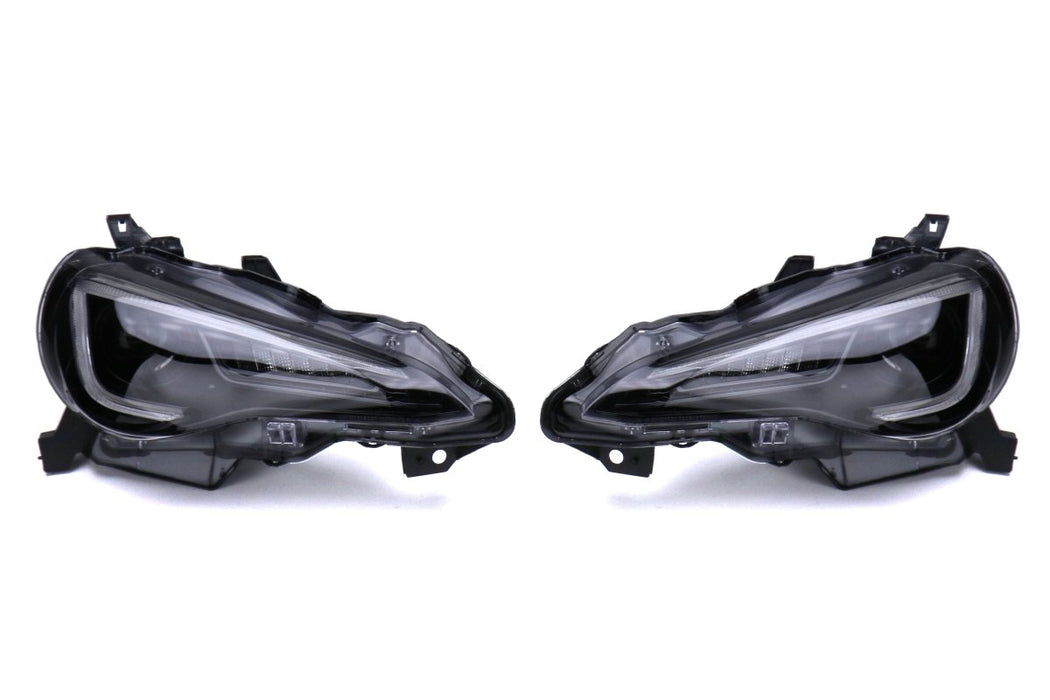OLM Sequential Style Headlights 6000K HID/ D2H Bulbs 2013-2021 BRZ / FRS / GT86 - OLMA.70060.1 - Subimods.com