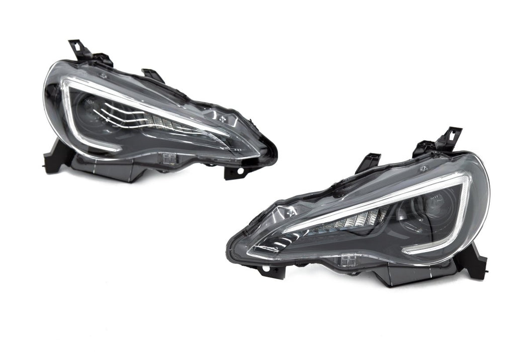 OLM Sequential Style Headlights 6000K HID/ D2H Bulbs 2013-2021 BRZ / FRS / GT86 - OLMA.70060.1 - Subimods.com