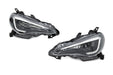 OLM Sequential Style Headlights 6000K HID/ D2H Bulbs 2013-2021 BRZ / FRS / GT86 - OLMA.70060.1 - Subimods.com