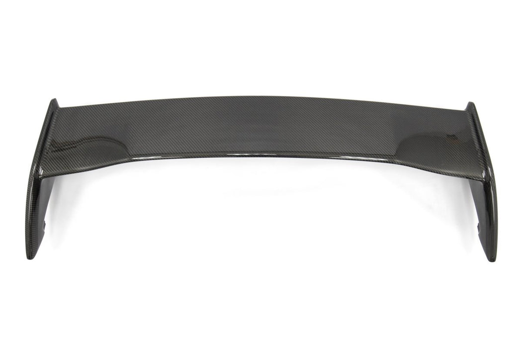 OLM Silverline Carbon Fiber OEM S Style Spoiler w/ Black Bases 2015-2021 WRX / STI - OLM15SLINESTICF - Subimods.com