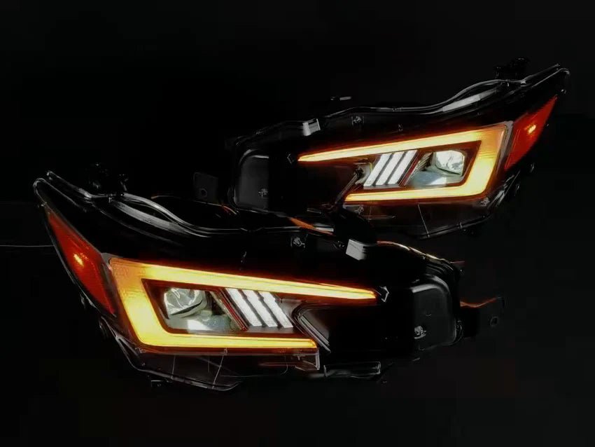 OLM Sokudo LED Headlights w/ Add-On Harness 2022-2026 WRX Limited / GT / TR Models - OLME.47006.1-KIT - Subimods.com